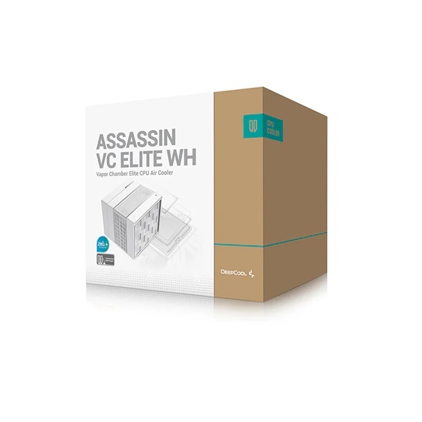 DeepCool Assassin VC Elite White CPU Air Cooler with Vapor Chamber