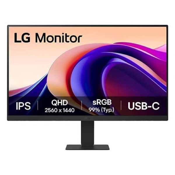 LG 24U631A-B 24-Inch QHD 100Hz IPS Monitor with USB-C (Black)