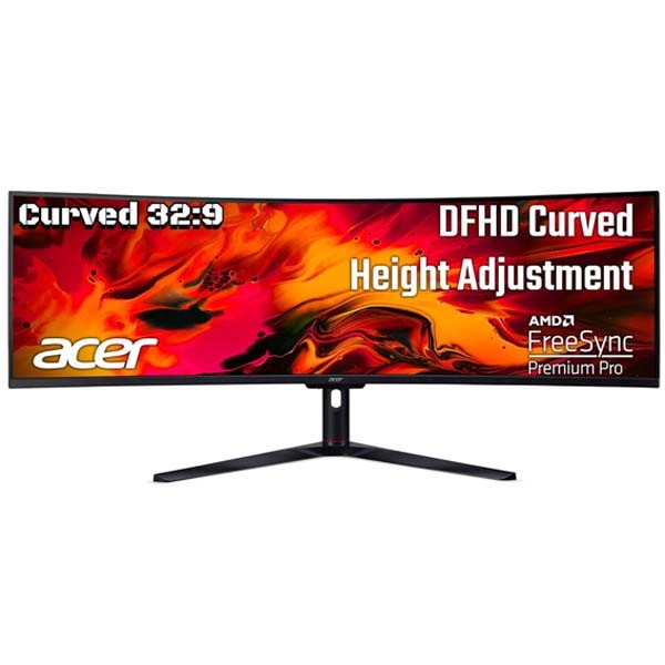 Acer EI491CR-SBMIIPPHX 49-Inch Curved DFHD 144Hz 4ms VA Gaming Monitor