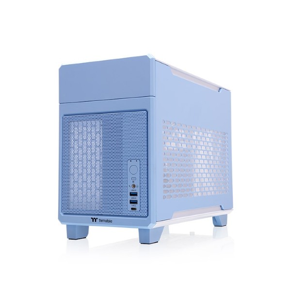 Thermaltake TR100 Hydrangea Blue Mini tower Cabinet (Hydrangea Blue)