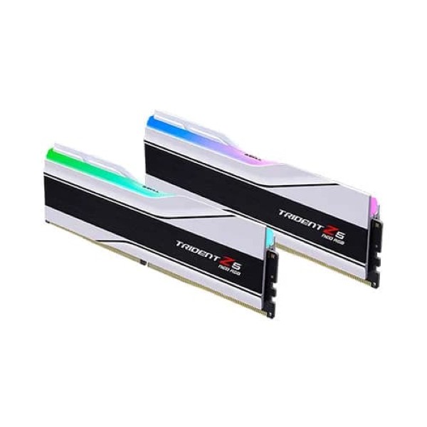 GSkill Trident Z5 NEO RGB 64GB (32GB x 2) 6000MHz DDR5 CL36 Desktop Memory with AMD Expo (White)