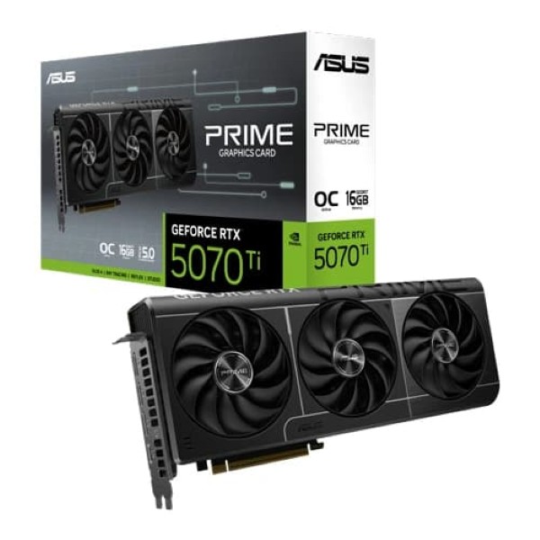 Asus Prime RTX 5070TI OC 16GB GDDR7 Graphics Card