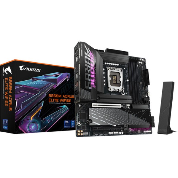 GIGABYTE B860M AORUS ELITE WIFI6E  M ATX DDR5 Motherboard