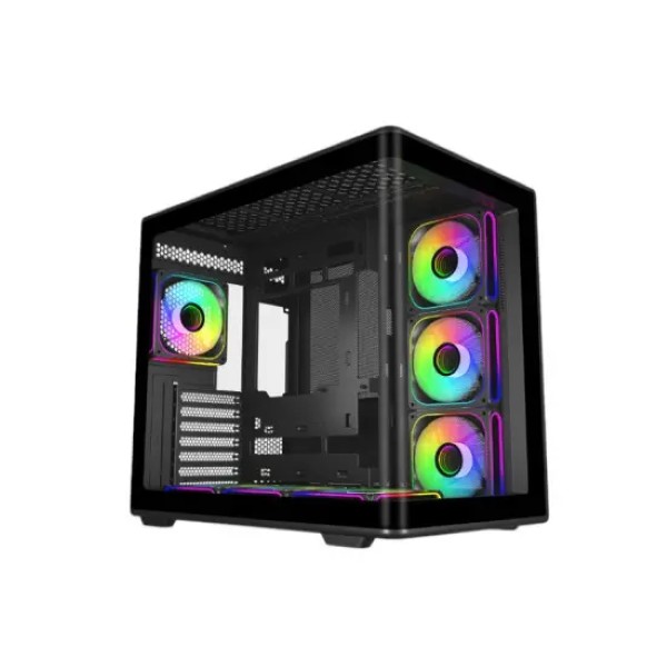 Cooler master Elite 600 ARGB ATX Mid Tower Cabinet (Black)