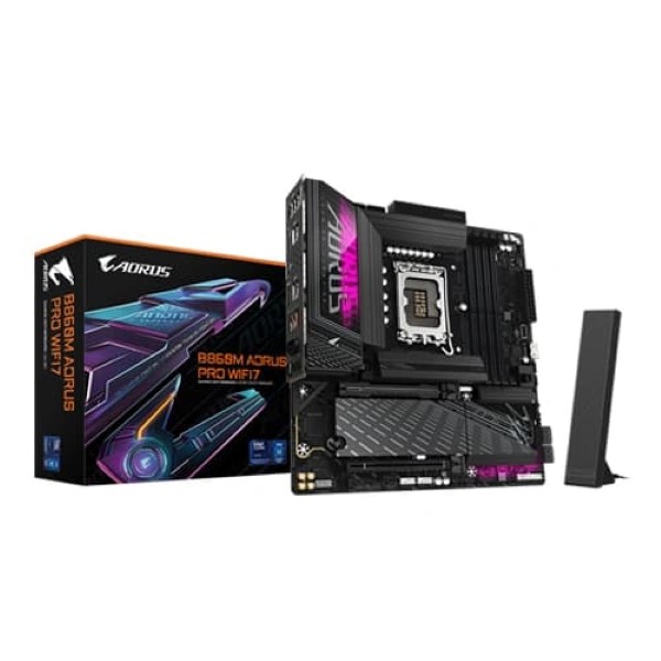 GIGABYTE B860M Aorus Pro WIFI7 M-ATX DDR5 Motherboard