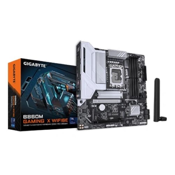 GIGABYTE B860M Gaming X WIFI6E M-ATX DDR5 Motherboard