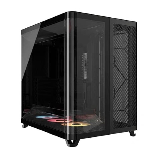 Corsair Air 5400 RS-R ARGB E-ATX Mid Tower Cabinet With Tempered Glass Side Panel Black