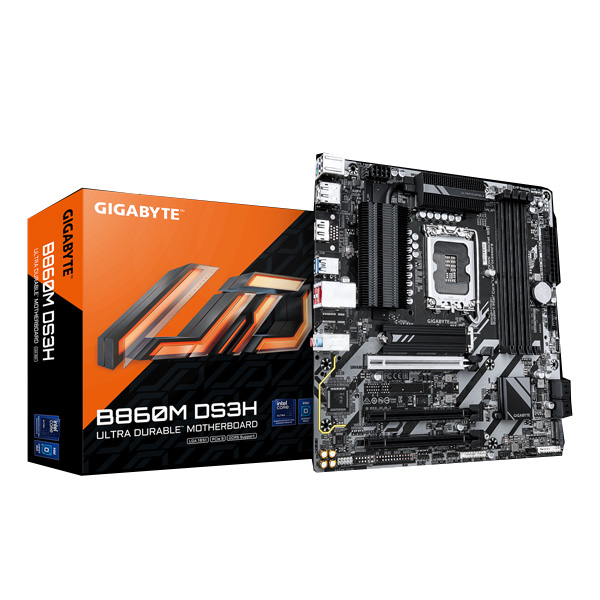 GIGABYTE B860M DS3H INTEL LGA1851 DDR5 M-ATX Motherboard