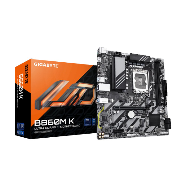 GIGABYTE B860M K DDR5 INTEL LGA1851 M-ATX Motherboard