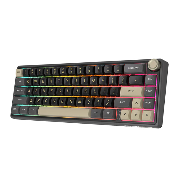 ROYAL KLUDGE RK R65 Phantom (Brown Switch) Wired Mechanical Gaming Keyboard