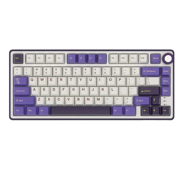 Royal Kludge RK R75 Blackberry Mousse (Brown Switch) Mechanical Wired Gaming Keyboard