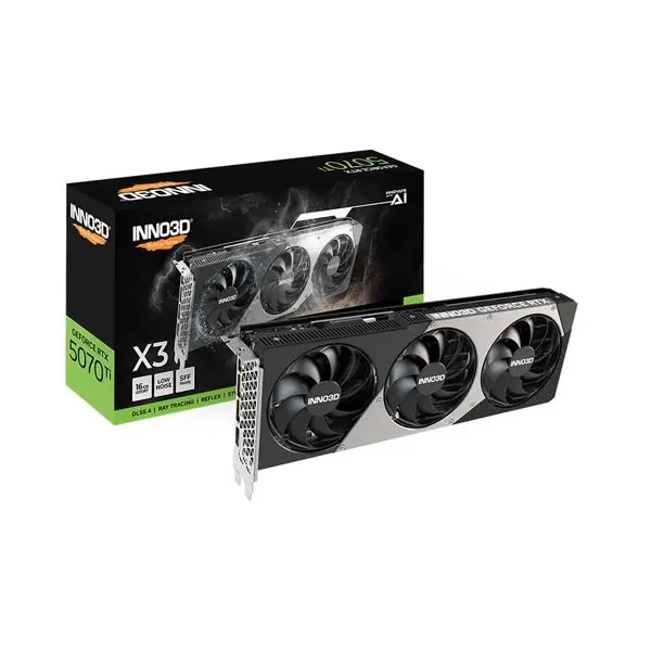 Inno3D GeForce Rtx 5070 Ti X3 16Gb GDDR7 Graphics Card