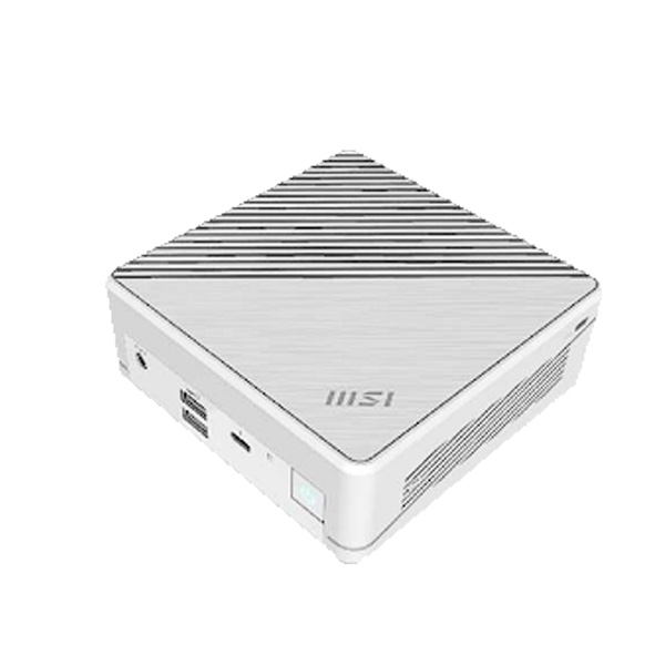 MSI Cubi 5 12M-299BIN-W51235UXX With Intel Core i5-1235U Processer, DDR4 Support, WIFI 6E Bluetooth 5.2, USB-C (White)