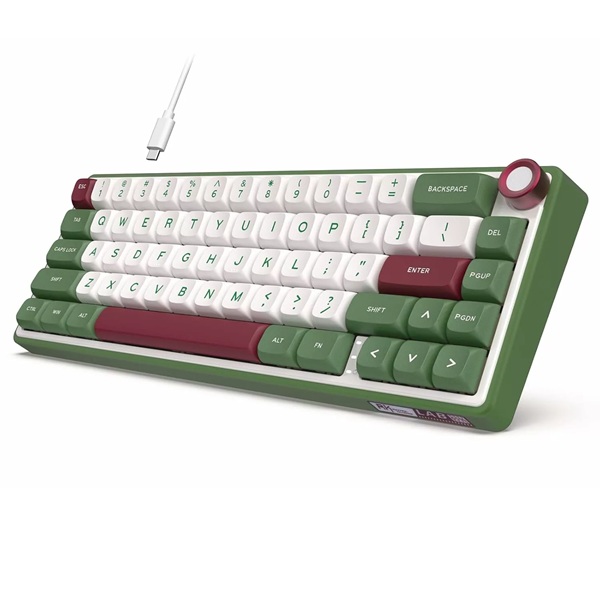 Royal Kludge RK R65 Green Sand (Blue Switch) Wireless Mechanical Gaming Keyboard