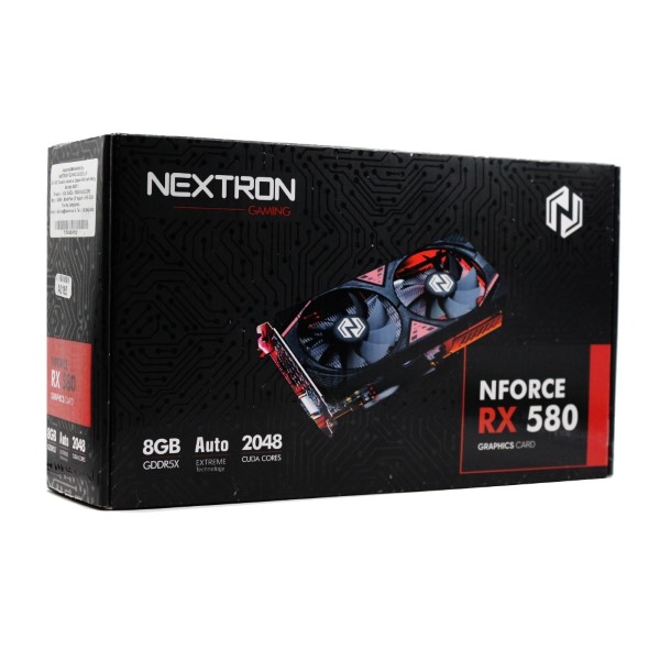 NEXTRON AMD Radeon RX580 8GB DDR5 Graphics Card