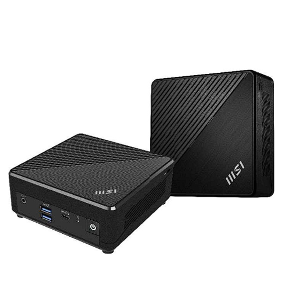 MSI CUBI N ADL S-213BIN-BN100XX With Intel Celeron N100 Processer, DDR4 Support, WIFI AC 9462 Bluetooth 5, USB-C (Black)