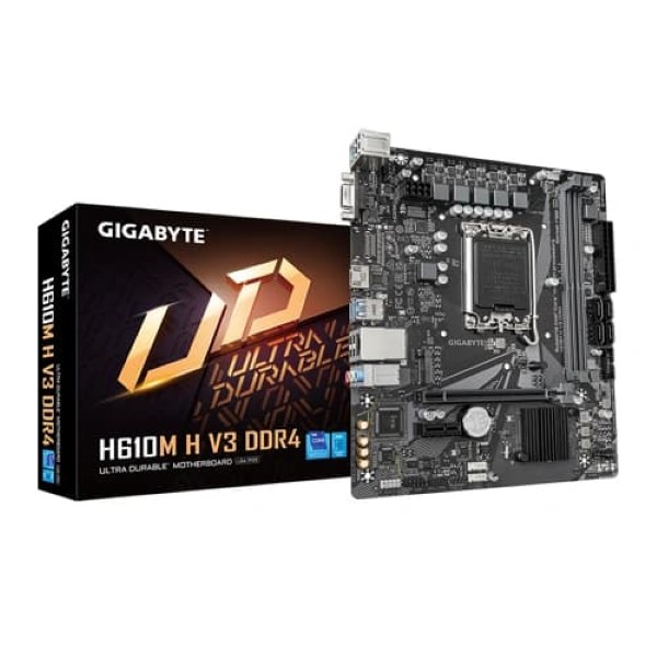 GIGABYTE H610M-H V3 Intel LGA1700 DDR4 M-ATX Motherboard