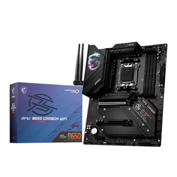 MSI MPG B650 Carbon WIFI DDR5 AMD AM5 ATX Motherboard