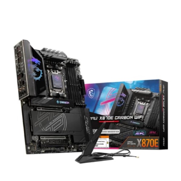 MSI MPG X870E Carbon WIFI DDR5 AMD AM5 ATX Motherboard