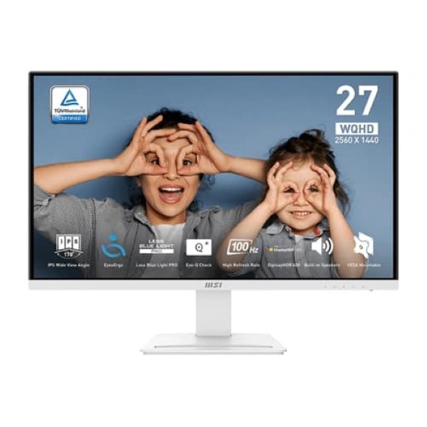 MSI Pro MP273QW E2 27-Inch QHD 100hz 1MS IPS Panel Business Monitor