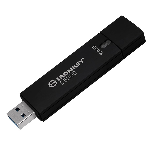 Kingston Iron key D500S 128GB Encrypted USB 3.2 Gen 1 Flash Drive