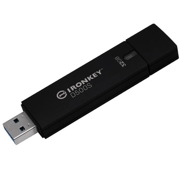 Kingston Iron key D500S 32GB Encrypted USB 3.2 Gen 1 Flash Drive