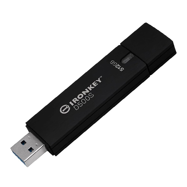 Kingston Iron key D500S 512GB Encrypted USB 3.2 Gen 1 Flash Drive