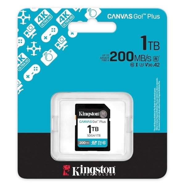 Kingston Canvas Go Plus 1TB SDXC Memory Card