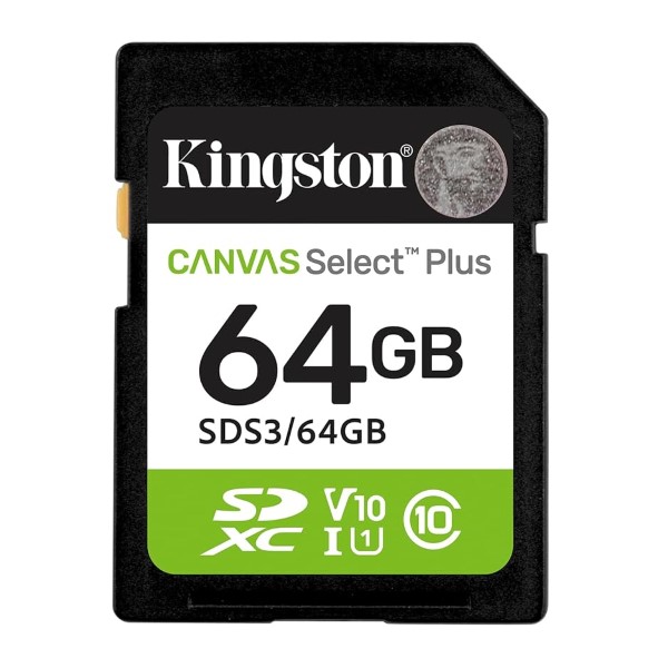 Kingston Canvas Select Plus 64GB SD Card