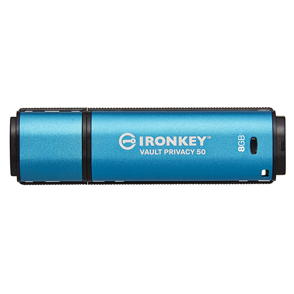Kingston Iron Key Vault Privacy 50 8GB Encrypted USB 3.2 Gen 1 Pendrive