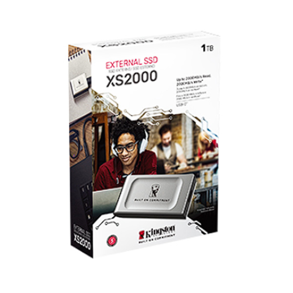 Kingston XS2000 1TB USB 3.2 Gen 2 External SSD