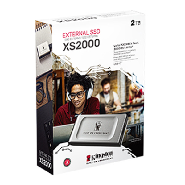 Kingston XS2000 2TB USB 3.2 Gen 2 External SSD